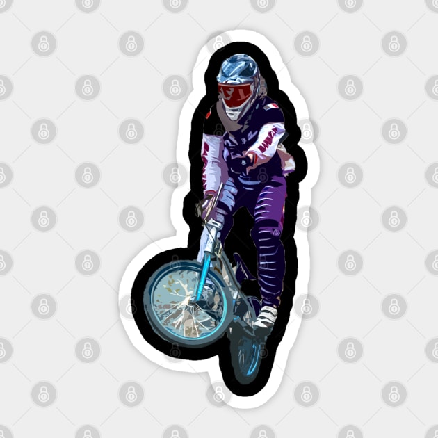 bmx Sticker by rickylabellevie